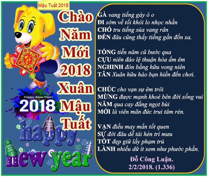 2212 ChaoMungNamMoi2018MauTuatDCL