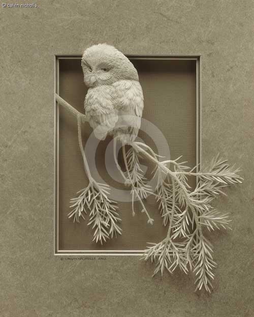 owl Masters of Paper Art and Paper Sculptures, Part II